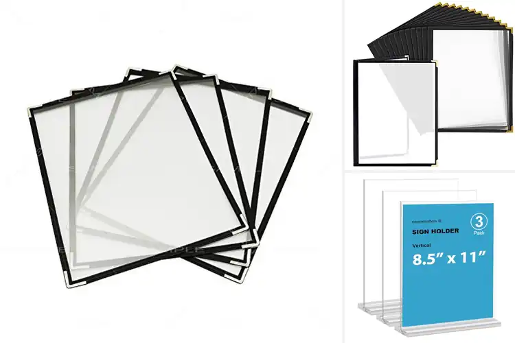 Detailed view of Best Menu Holders