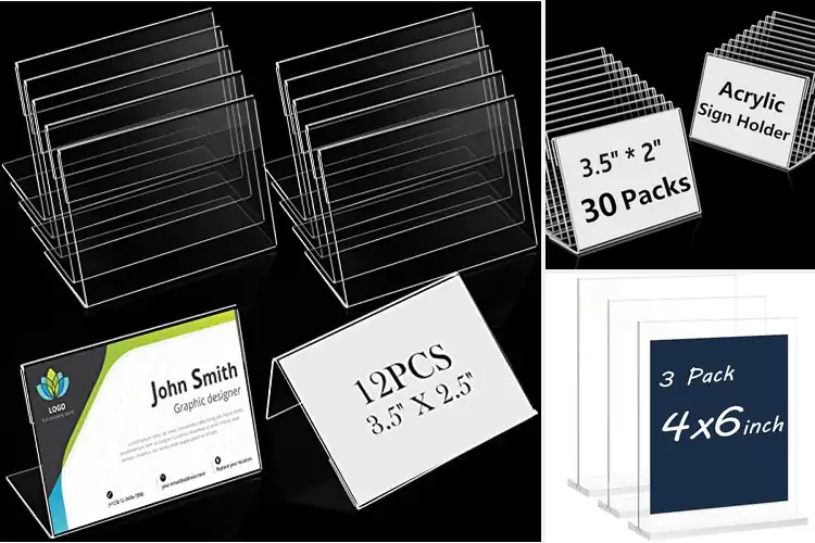 Detailed view of Best Mini Sign Holders