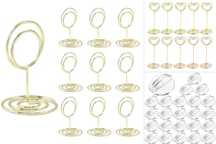 Detailed view of Best Mini Table Number Holders