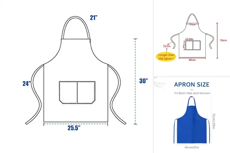 Detailed view of Best Mixed Color Aprons: Top 10 Stylish & Functional Picks