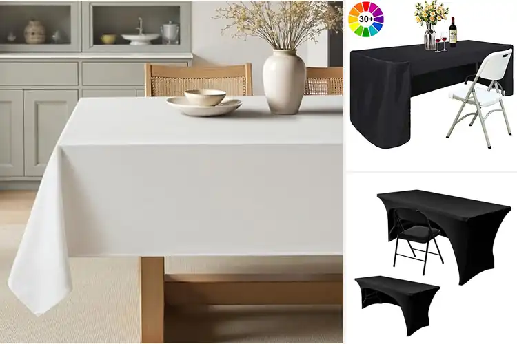 Detailed view of 10 Best Multi-Use Table Coverings: Style & Protection