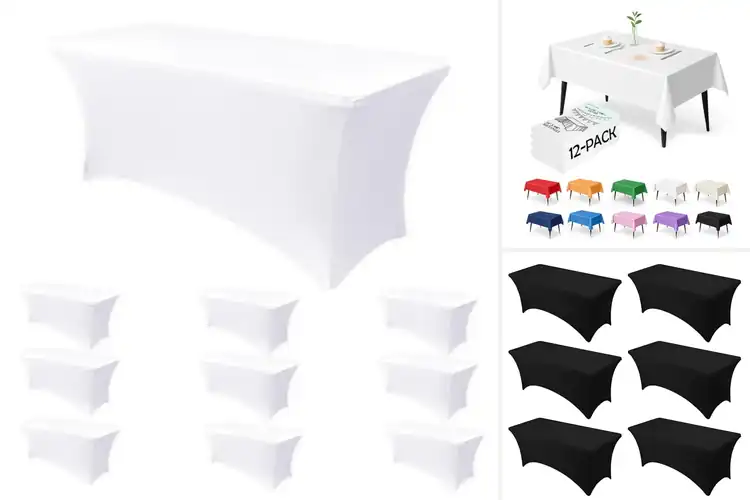 Detailed view of Best Multi Use Table Covers For Banquets