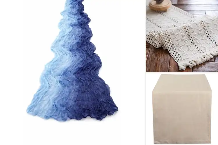Detailed view of Best Natural Dye Table Runner