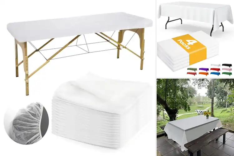 Detailed view of Best Non Hazardous Disposable Table Covers