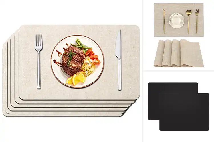 Detailed view of 10 Best Non Slip Placemats to Protect Your Table