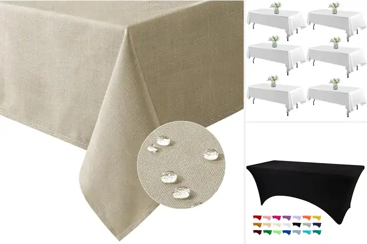 Detailed view of Best Non Wrinkle Table Covers