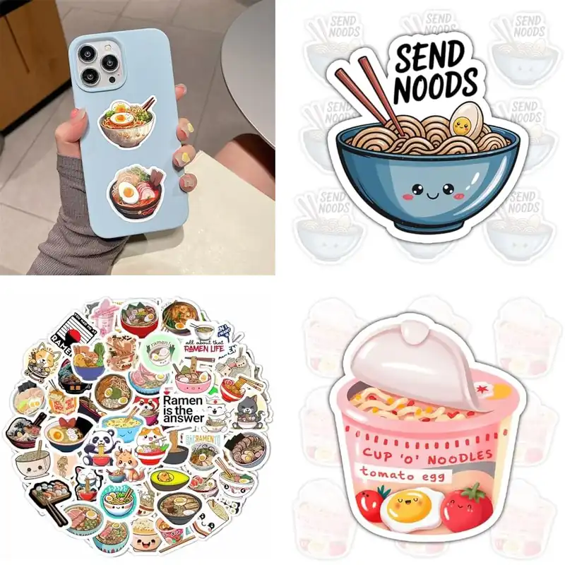 10 Best Noodle and Soup Stickers for Gifts That Delight