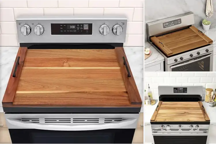Detailed view of 10 Best Noodle Boards Stovetop Covers for Space Saving