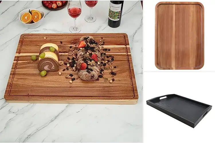 Detailed view of 10 Best Noodle Serving Boards for Effortless Elegance
