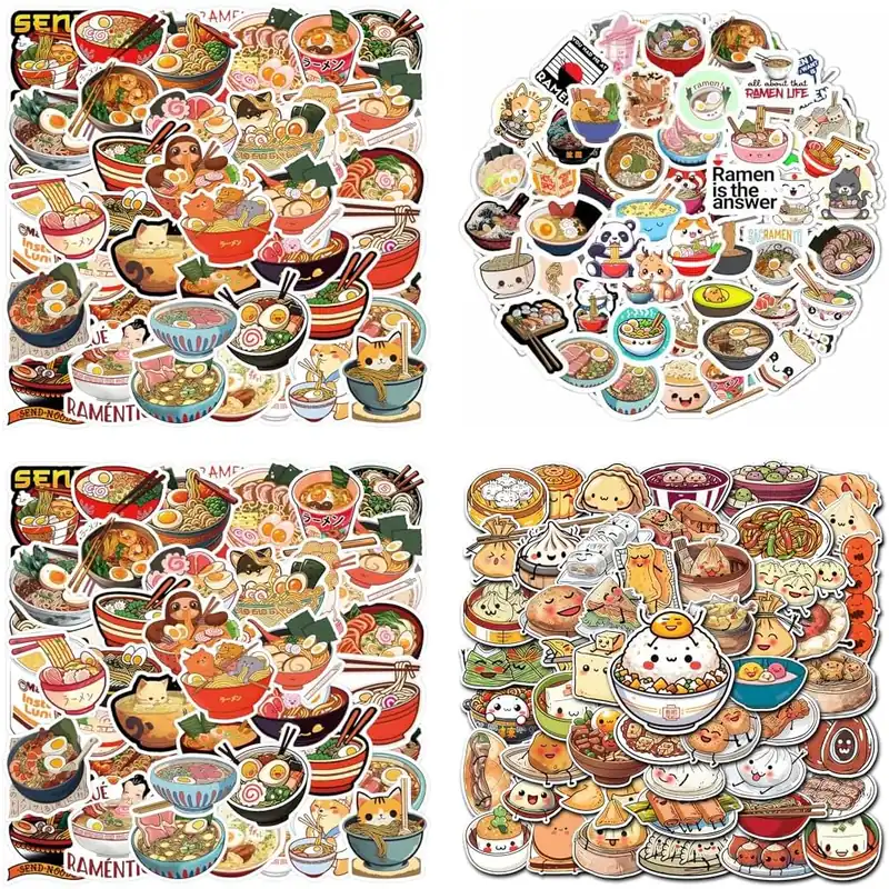 9 Best Noodle Stickers for Personalizing Water Bottles