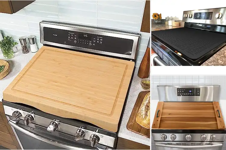 Detailed view of 10 Best Noodle Stove Covers to Maximize Counter Space