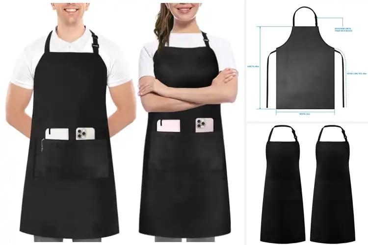 Detailed view of 10 Best Oil-Resistant Kitchen Aprons: Durable Spill Protection