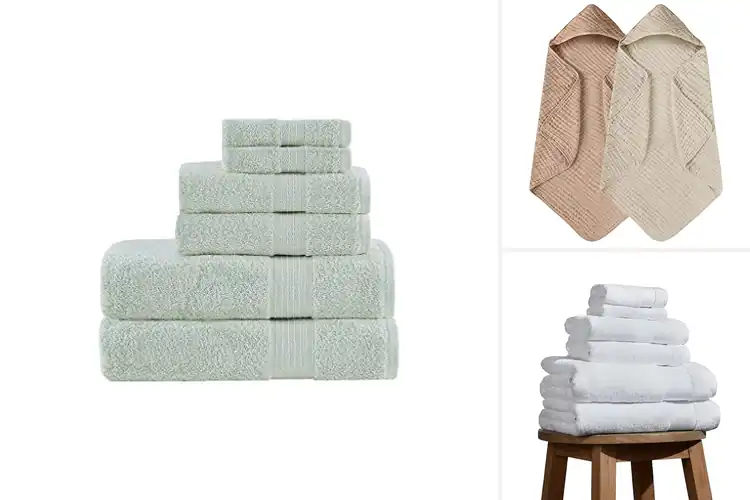 Detailed view of 10 Best Organic Towels: Soft & Absorbent