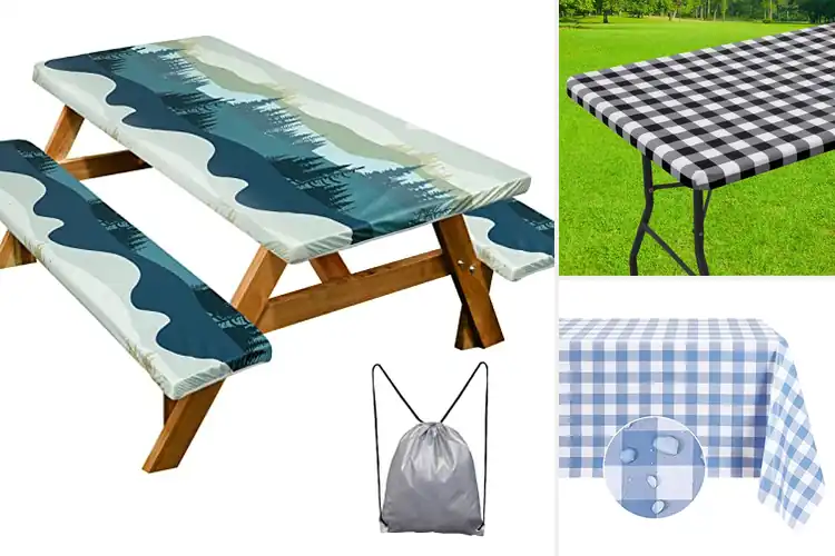 Detailed view of Best Outdoor Picnic Tablecloths