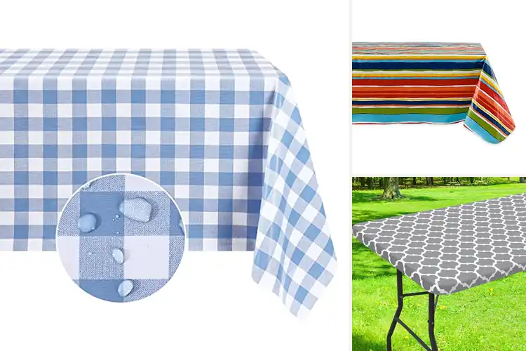 Detailed view of Best Outdoor Table Cloths For Picnics