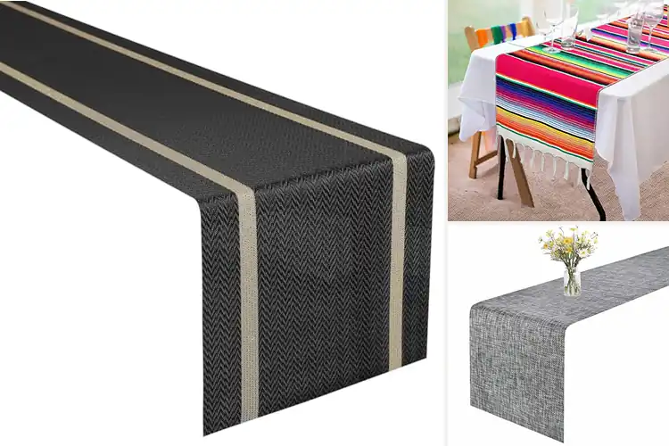 Detailed view of 10 Best Outdoor Table Runners: Weatherproof and Easy-Care