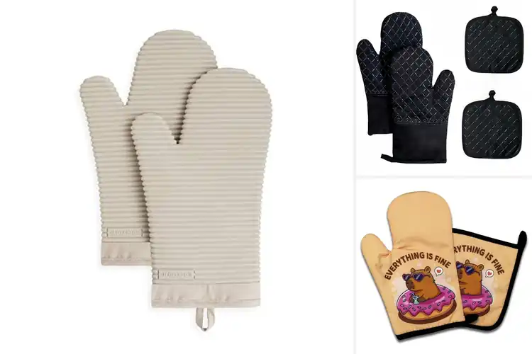 Detailed view of 10 Best Oven Mitt Sets: Cook Safely