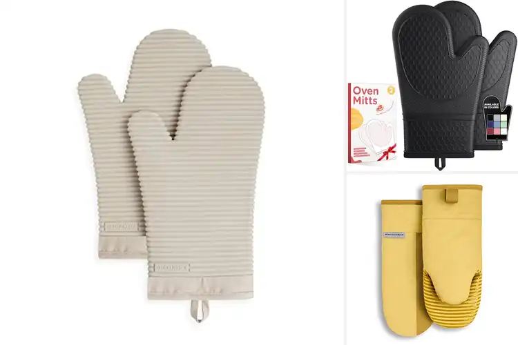 Detailed view of 10 Best Oven Mitts For Hot Kitchen Appliances And Gadgets