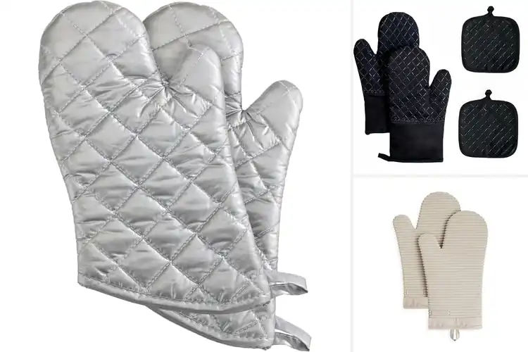 Detailed view of 10 Best Oven Mitts For Hot Kitchen Equipment And Supplies!