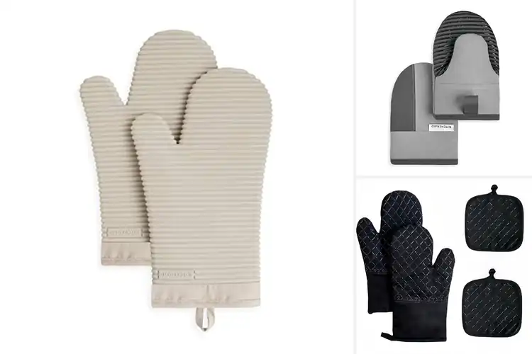 Detailed view of 10 Best Oven Mitts For Hot Kitchen Equipment And Tools