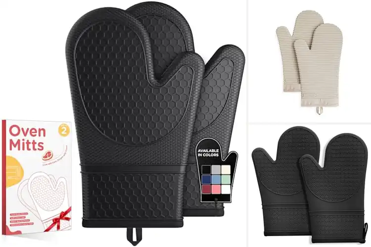 Detailed view of 10 Best Oven Mitts For Hot Kitchen Gadgets And Equipment