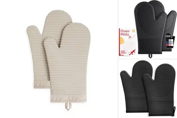 Detailed view of 10 Best Oven Mitts For Hot Kitchen Gadgets And Supplies Now