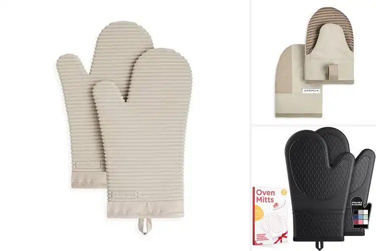 Detailed view of 10 Best Oven Mitts For Hot Kitchen Goods And Gadgets