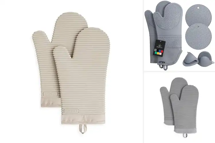 Detailed view of 10 Best Oven Mitts For Hot Kitchen Goods – Safe Cooking