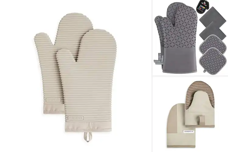 Detailed view of 10 Best Oven Mitts For Hot Kitchen Items And Goods