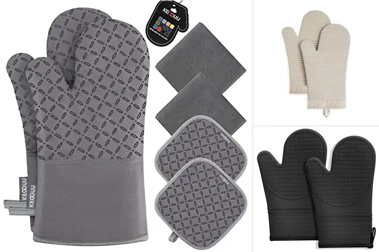 Detailed view of 10 Best Oven Mitts For Hot Kitchen Items And Supplies—Safe