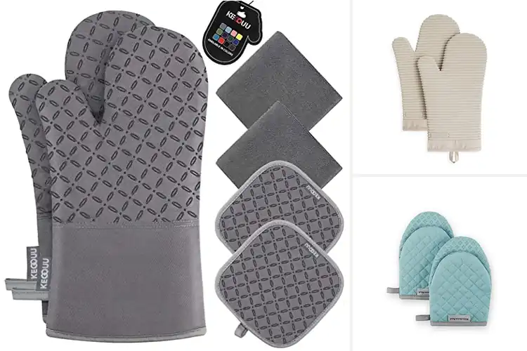 Detailed view of 10 Best Oven Mitts For Hot Kitchen Products And Accessories