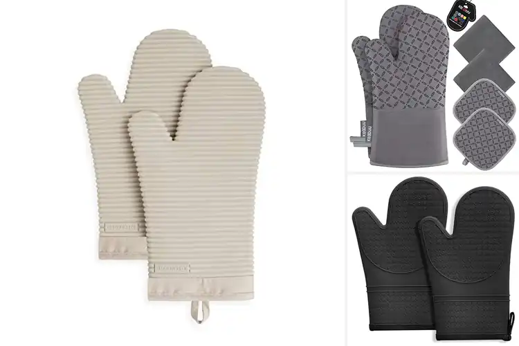 Detailed view of 10 Best Oven Mitts For Hot Kitchen Products And Items —Safe