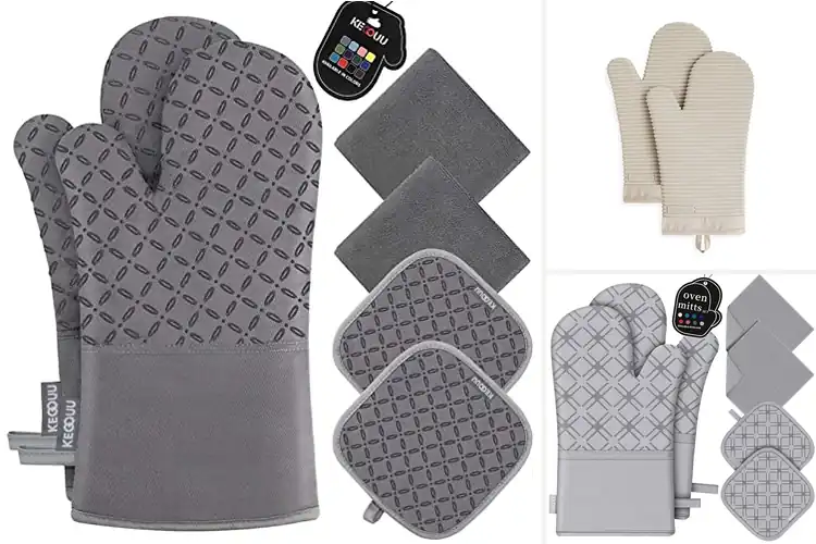 Detailed view of 10 Best Oven Mitts For Hot Kitchen Products And Supplies