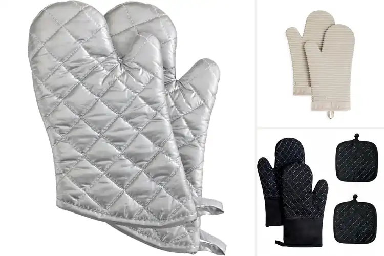 Detailed view of 10 Best Oven Mitts For Hot Kitchen Supplies And Equipment
