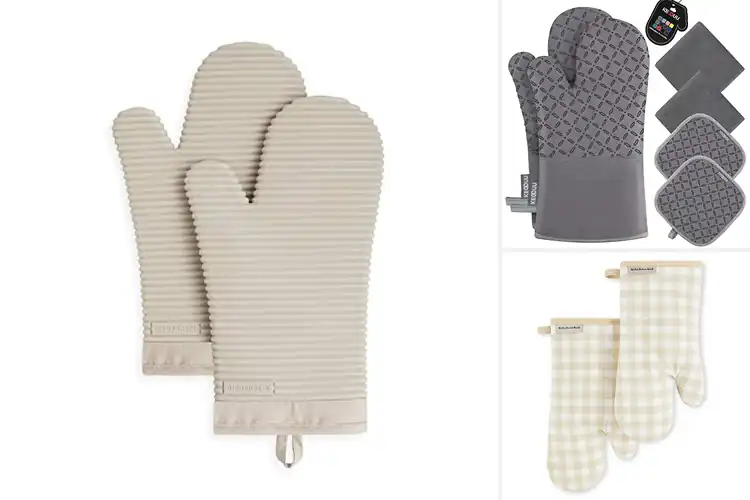 Detailed view of 10 Best Oven Mitts For Hot Kitchen Tools And Products: Safe