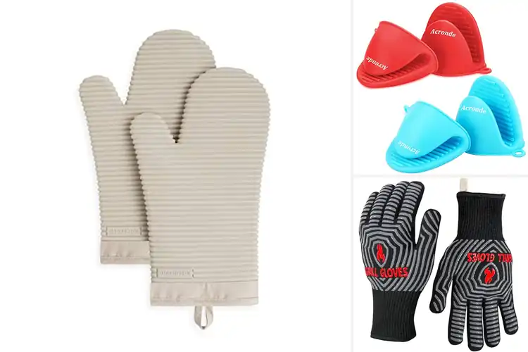 Detailed view of 10 Best Oven Mitts For Hot Kitchen Tools — Safe Cooking