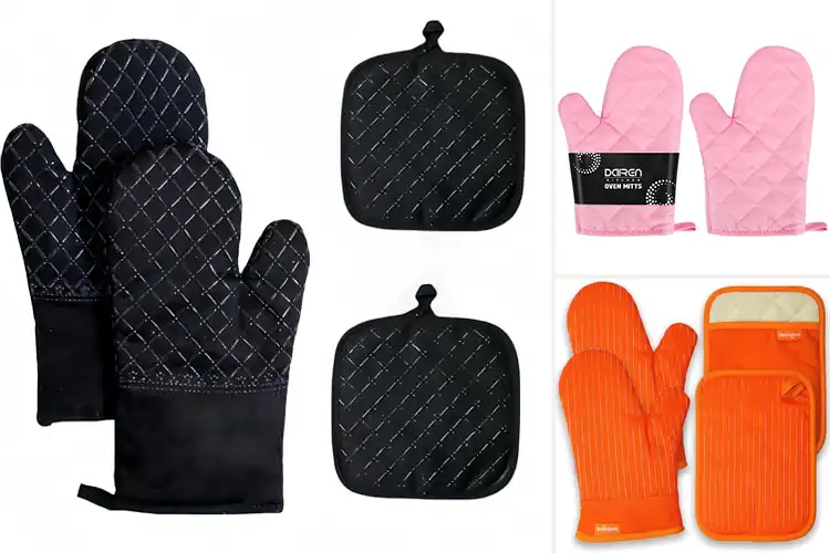 Detailed view of 10 Best Oven Mitts For Hot Pans: Heat-Proof, Comfortable & Safe