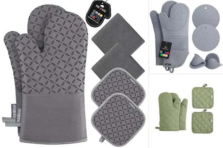 Detailed view of 10 Best Oven Mitts For Hot Pots: Top-Rated for Comfort & Safety