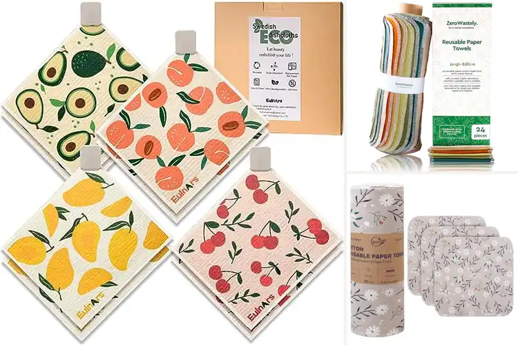 Detailed view of 10 Best Paper Towel Alternatives: Save Cash, Go Green