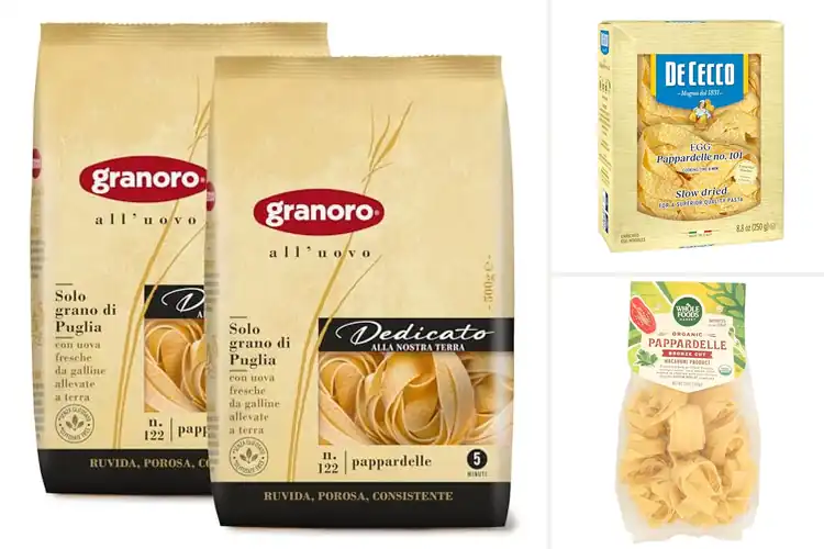 Detailed view of 10 Best Pappardelle Pastas for Rich Italian Flavor at Home