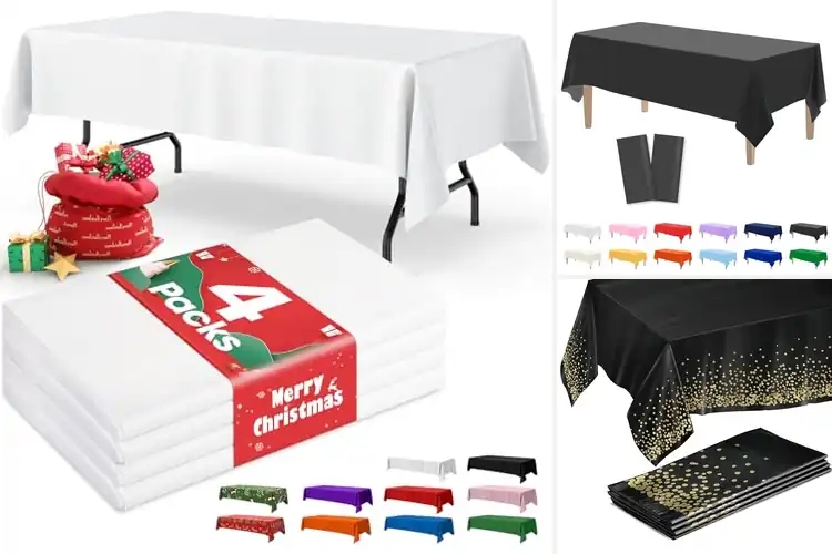 Detailed view of 10 Best Parties Tablecloths: Enhance Fun and Cleanliness