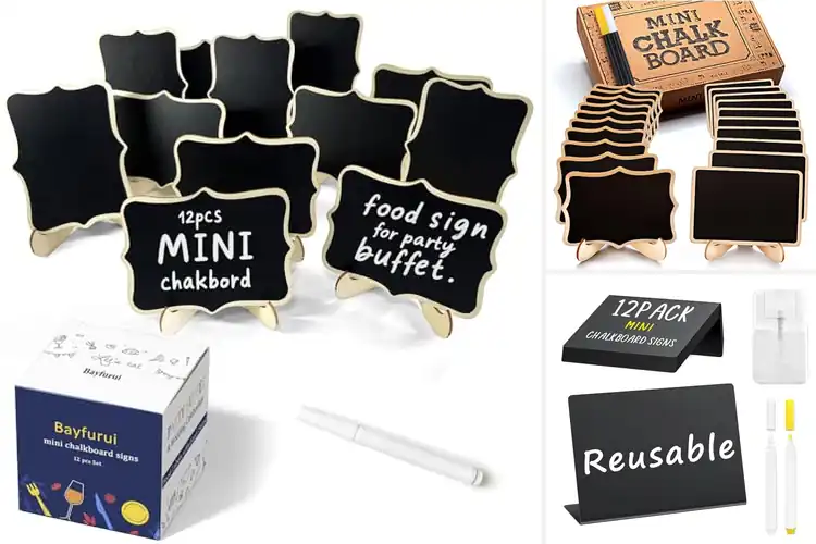 Detailed view of Best Party Buffet Labels