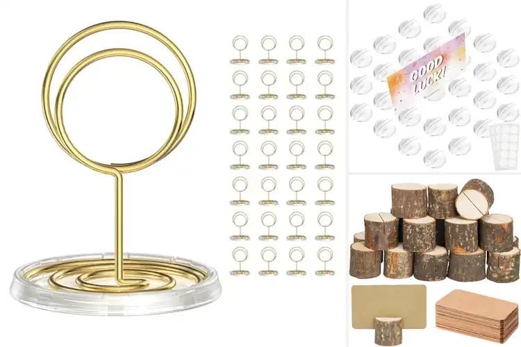 Detailed view of Best Party Place Card Holders