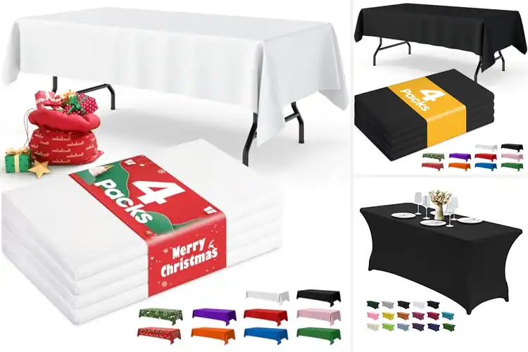 Detailed view of 10 Best Party Table Cover Solutions: Hassle-Free Protection