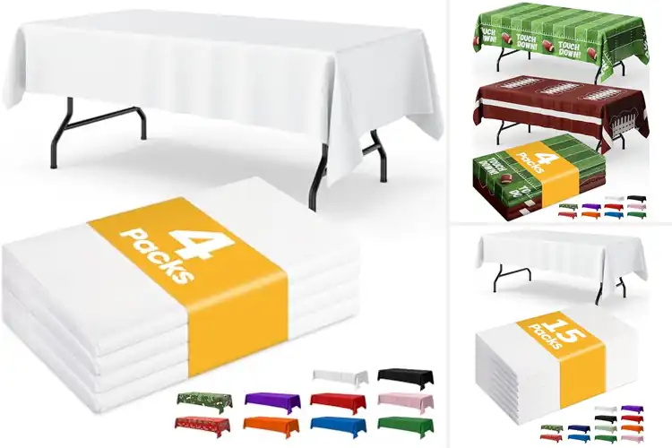 Detailed view of Best Party Table Covers For Holidays