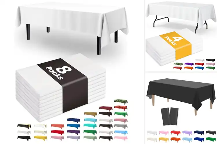 Detailed view of Best Party Table Covers For Rectangle Tables