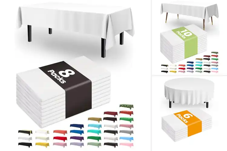 Detailed view of Best Party Table Covers For Weddings And Picnics