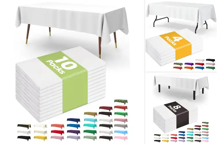 Detailed view of 10 Best Party Table Covers: Waterproof & Stylish Options