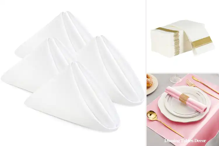 Detailed view of 10 Best Party Table Napkins: Style & Easy Cleanup