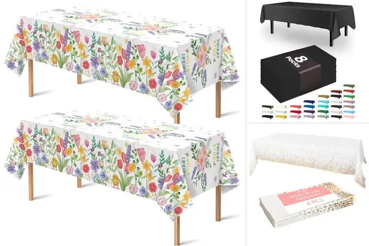Detailed view of Best Party Tablecloths For Decor